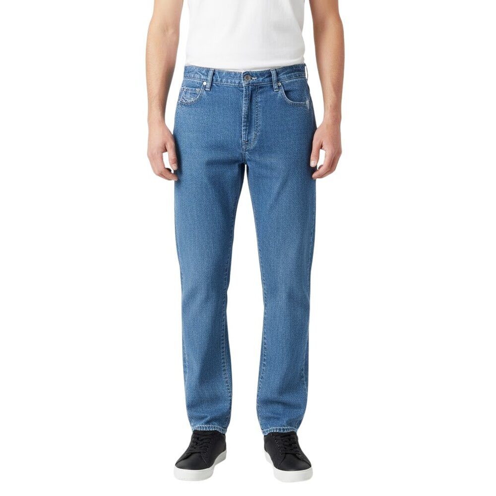 Edwin Social Straight Fit Jeans Light Wash Denim – Men’s 32